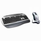 Wireless Keyboard and Optical Mouse Combo with 11 Hotkeys for Internet Access and Multimedia