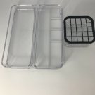 Acrylic Makeup Organizer 2 PC Stackable LARGE Home