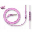 JLab Audio J6M High Fidelity Metal Ergonomic Earbuds Style Headphones w/Mic,Pink