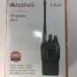 Arcshell Two-Way Radios UHF 400-470Mhz Transceiver AR-5 Walkie Talkies 2 Pack