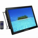 New Trexonic Portable Rechargeable 14 Inch LED TV with HDMI, SD/MMC, USB, VGA