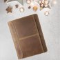 Genuine Leather Portfolio Folder, Ipad Portfolio Case for Ipad Pro 12.9 (2018&20
