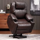 CDCASA Electric Power Lift Recliner Chair Sofa with Massage and Heat for Elderly