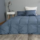 AMERIDOWN Premier Medium Weight down Comforter - Denim Queen Comforter - 500 550