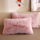 Xege Faux Fur Throw Pillow Cases Plush Shaggy Ultra Soft Pillow Cover Fluffy Cry