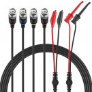 Micsoa BNC Test Leads Set, Oscilloscope Probes BNC to Alligator Clips, BNC to Mi