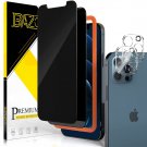 [2+2 Pack] BAZO Compatible for Iphone 12 Pro Max 6.7 Inch - Privacy Screen Prote