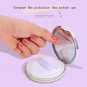 Empty Face Powder Compact with Puff-C.Ran Fire 0.17 Oz Portable Powder Puff and