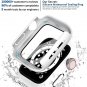 BELONGME [2 Pack] Compatible for Apple Watch Case 40Mm Series SE 6 5 4 , Shockpr