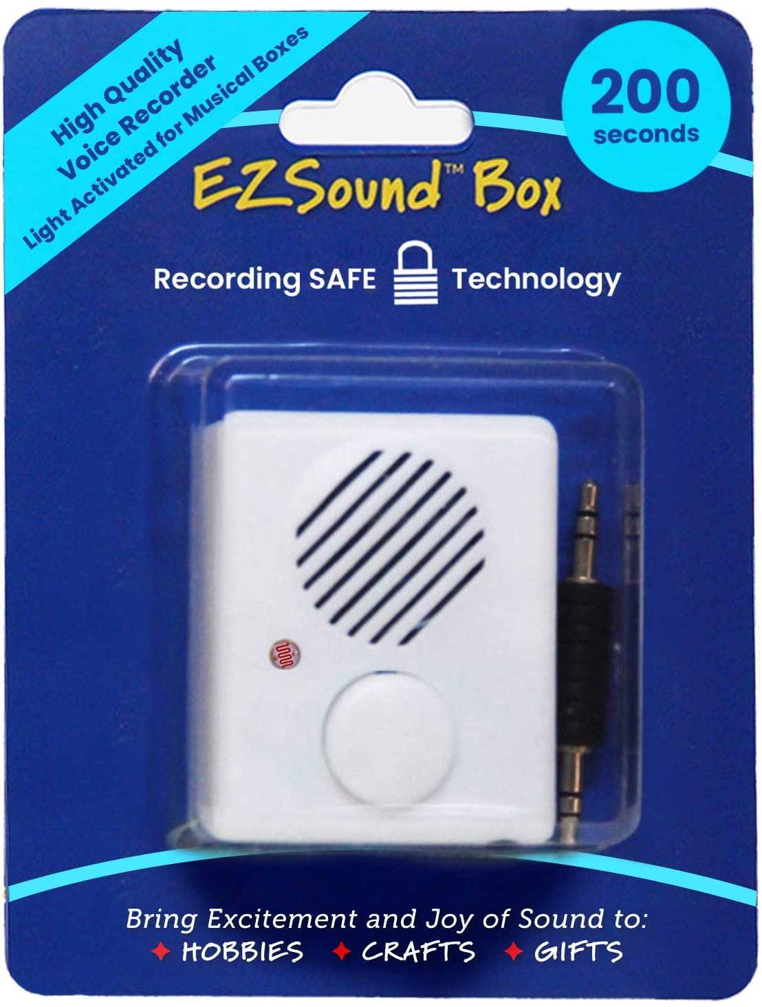 Ezsound Box Light Sensor Activated for Musical Boxes, Hobbies