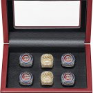 Championship Ring Display Case,Sports Baseball Ring Display Case Box for Multipl