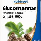 Nutricost Glucomannan Powder 500 Grams