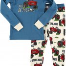 Lazy One Warm Long-Sleeve PJ Sets for Girls and Boys, Funny Kids' Pajama Sets, C