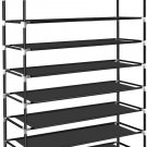 ERONE Shoe Rack Organizer , Tall Shoe Storage for Closets Non-Woven Fabric Metal