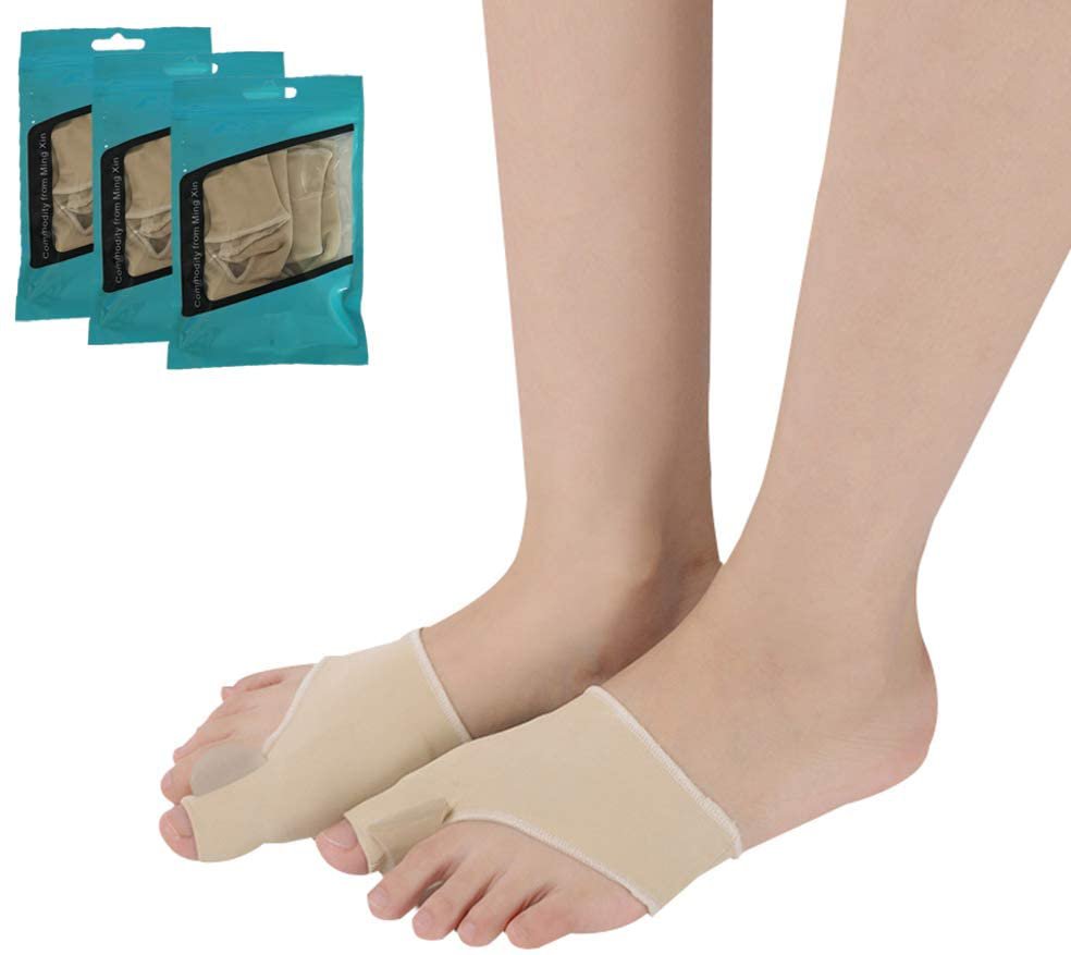 3 Pairs Bunion Splint Bunion Corrector - Bunion Socks Bunion Pain Relief Protect