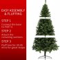 Super Holiday 6Ft Artificial Christmas Tree with 928 Branch Tips, Unlit Premium