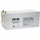 12-Volt 220 Ah L4 Terminal Sealed Lead Acid (SLA) GEL Rechargeable Battery