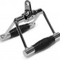 Yes4All Double D Row Handle Cable Attachment, Combo Tricep Pulldown Rope, Cable
