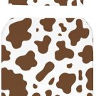Yiftd Swaddle Blanket Brown Cow Print Soft Fleece Baby Blanket Newborn Plush Rec