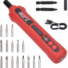 MPT 4V Electric Screwdriver Cordless Kit, Cordless Screwdriver USB Rechargeable,