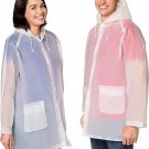 Rain Poncho Jacket (1 2 6 10 Pack) Men'S Women'S Raincoat Ventilation anti Odor