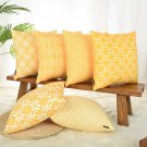 YINNAZI Thick Heavy Duty Soft Velvet Throw Pillow Covers, Simple Geometric Patte