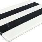 Bustledust Natural Marble Cheese Pastry Board, Dessert Coffee Plate, Modern Styl