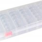 Everything Mary Large Plastic Bead Storage Organizer Box, 28 Jars - Containers f