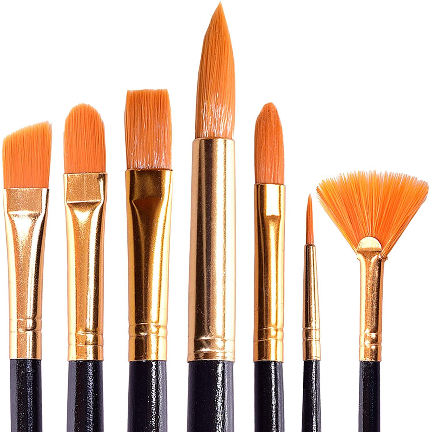 Paint Brushes Set - Acrylic Paint Brush - Watercolor Brushes - Oil Brushes - Art