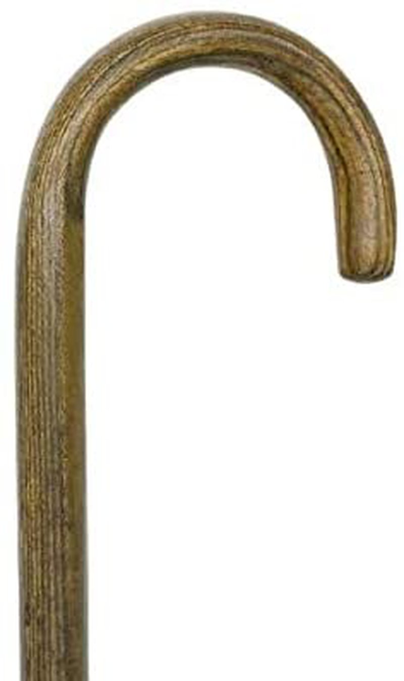 Classy Walking Canes CWC5003107 7/8 Inch Crook Handle Cane &acirc;�� Walnut, 36 Inches,