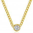 Silver Tiny Necklace for Women Heart Necklace Gold Choker Necklaces Mothers Day