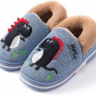 Dinosaur Indoor Shoes Girls Boys Slippers Warm Dinosaur House Cute and Cozy Plus