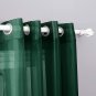 Interior Trends Ariana 2 Piece Sheer Voile Fully Stitched Window Panel Curtain D