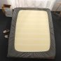 NTBAY Washed Cotton Fitted Sheet, Breathable Deep Pocket Bed Sheet, Twin XL, Dar
