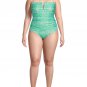 Catherine Malandrino Women'S plus Size V-Neck Convertible Strap One-Piece Swimsu