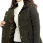 Womens Diamond Quilted Jacket Lightweight Padding Coat with Pockets, Regular and