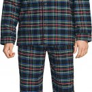 CQR Men'S 100% Cotton Plaid Flannel Pajama Set, Brushed Soft Lounge & Sleep PJ T