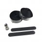 DEERU EV Bicycle Bar Tape Handlebar Tape Bar Wraps - 2 Rolls per Set (Black)