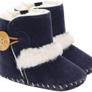 Bafeil Newborn Baby Girls Boys Boots Warm Winter Infant Boots Anit-Slip Soft Sol