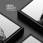 SIGNWIN 3 Piece Framed Canvas Wall Art Highland Cattle in Front of Snowy Mountai