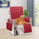 HONEST OUTFITTERS Reversible Recliner Slipcover, Water Resistant Cover with Side
