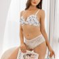 Deyllo Women'S Push up Bra with Underwire Padded Lift up Sexy Lace Bra Add a Cup