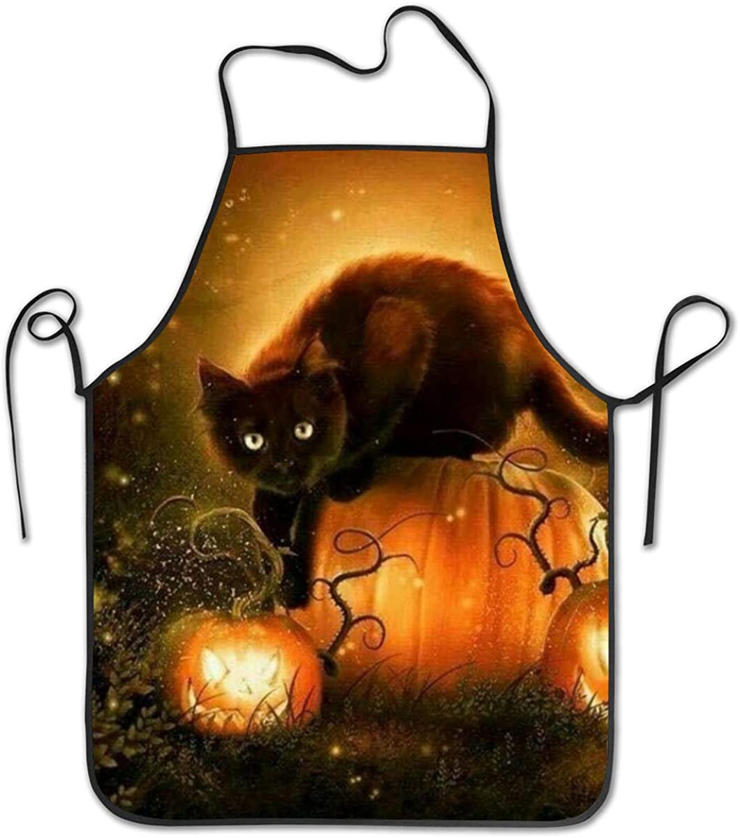 Moroccan Adjustable Bib Apron - Washable Unisex Cooking Kitchen Aprons for Chef
