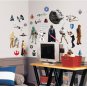 31 New CLASSIC STAR WARS WALL DECALS Movie Stickers Decorations Bedroom Decor