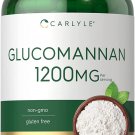 Glucomannan Capsules | 1200Mg 200 Count | Soluble Fiber Pills | Non-Gmo, Gluten