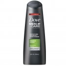 Dove Men+Care 2 in 1 Shampoo and Conditioner Fresh and Clean 12 Oz(Pack of 6)