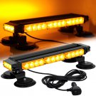 ASPL 16.8 Inch LED Strobe Flashing Light Bar, 26 Flashing Modes High Intensity E