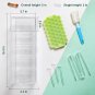 Condiment Server, Ice Chilled 5 Compartment Server Caddy Ice Party Serving Bar C
