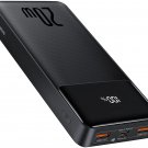Power Bank,Baseus 20000Mah Portable Charger 20W PD QC 4.0 Fast Charging 3 Output