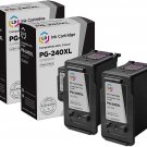 LD Remanufactured Ink Cartridge Replacement for Canon PG-240XL 5206B001 High Yie